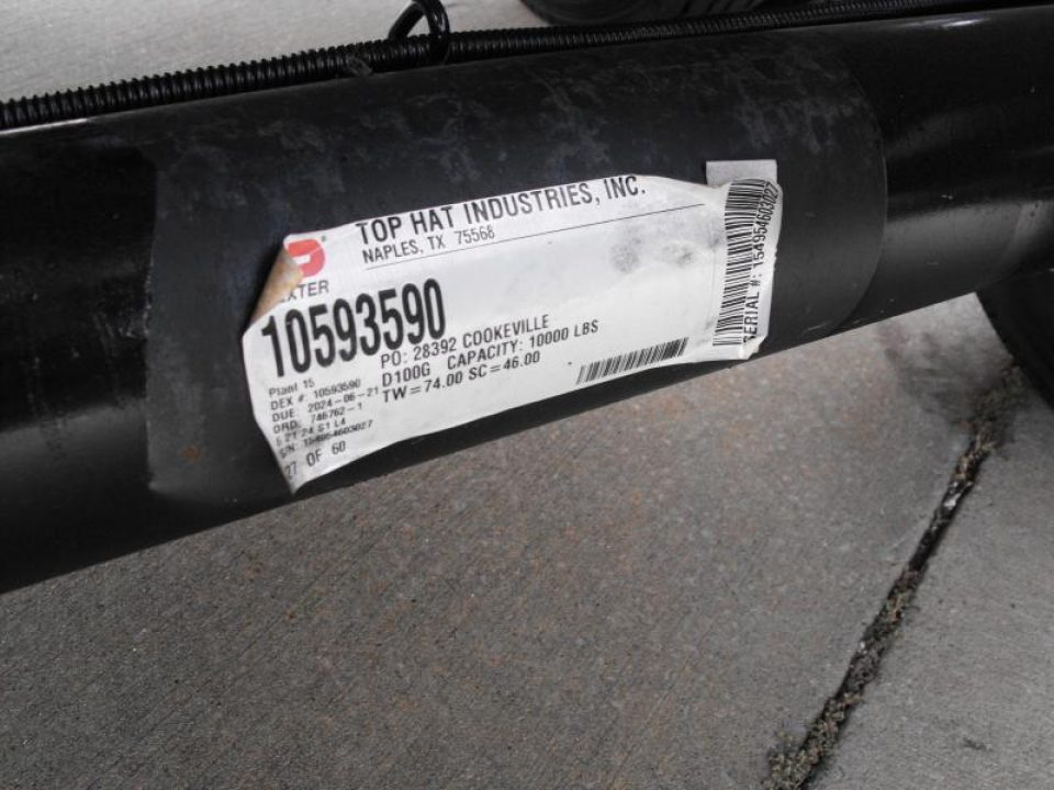 New Gooseneck Dump Trailer 8 X 20 _  4' Walls 7 Gauge Floor