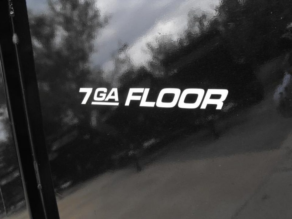 New Gooseneck Dump Trailer 8 X 20 _  4' Walls 7 Gauge Floor