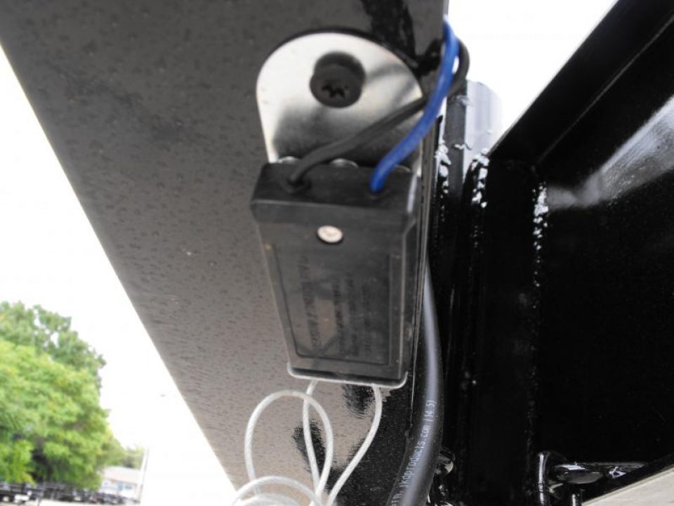 New Gooseneck Dump Trailer 8 X 20 _  4' Walls 7 Gauge Floor