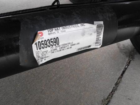 New Gooseneck Dump Trailer 8 X 20 _  4' Walls 7 Gauge Floor