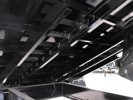 New Gooseneck Dump Trailer 8 X 20 _  4' Walls 7 Gauge Floor