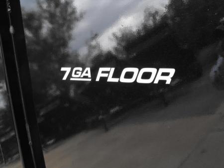 New Gooseneck Dump Trailer 8 X 20 _  4' Walls 7 Gauge Floor