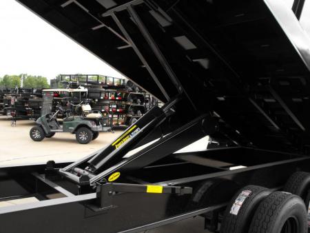 New Gooseneck Dump Trailer 8 X 20 _  4' Walls 7 Gauge Floor