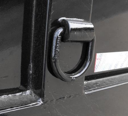 New Gooseneck Dump Trailer 8 X 20 _  4' Walls 7 Gauge Floor