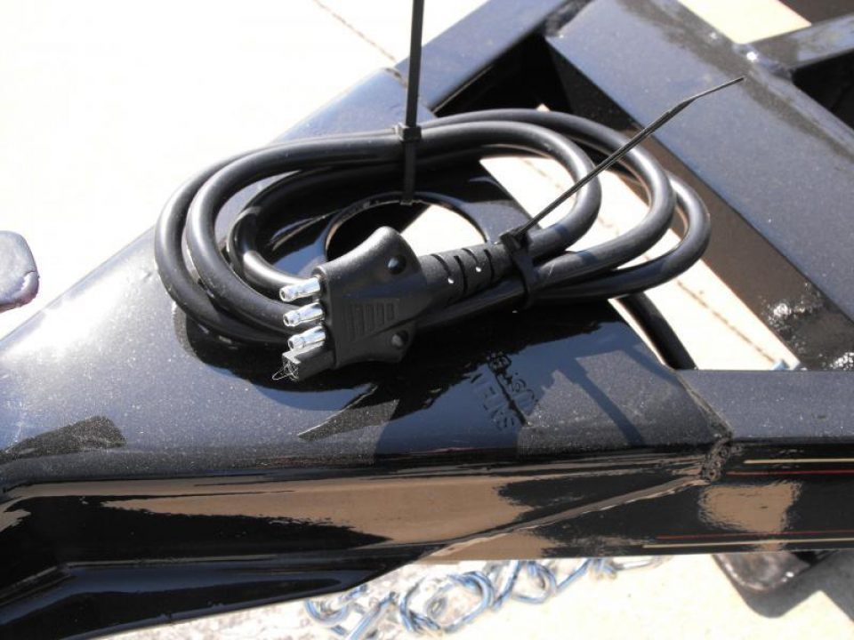 New 83 X 10 Utility Trailer   HD Spring Assisted Ramp Folds Forward and rear for loading