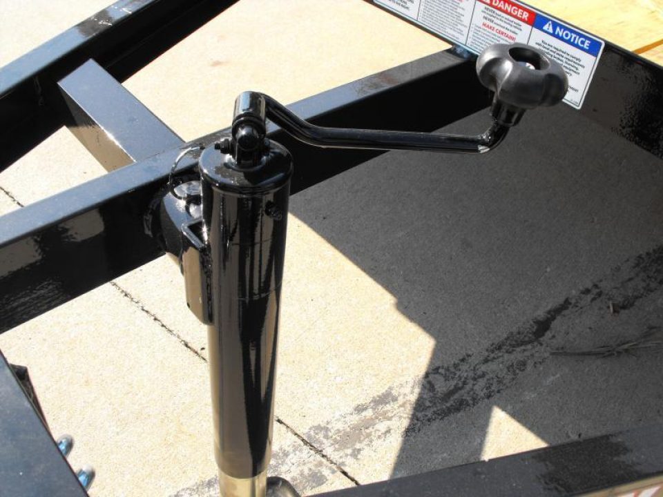 New 83 X 10 Utility Trailer   HD Spring Assisted Ramp Folds Forward and rear for loading