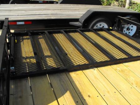 New 83 X 10 Utility Trailer   HD Spring Assisted Ramp Folds Forward and rear for loading
