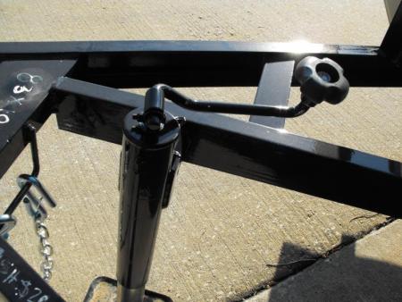 New 83 X 10 Utility Trailer   HD Spring Assisted Ramp Folds Forward and rear for loading