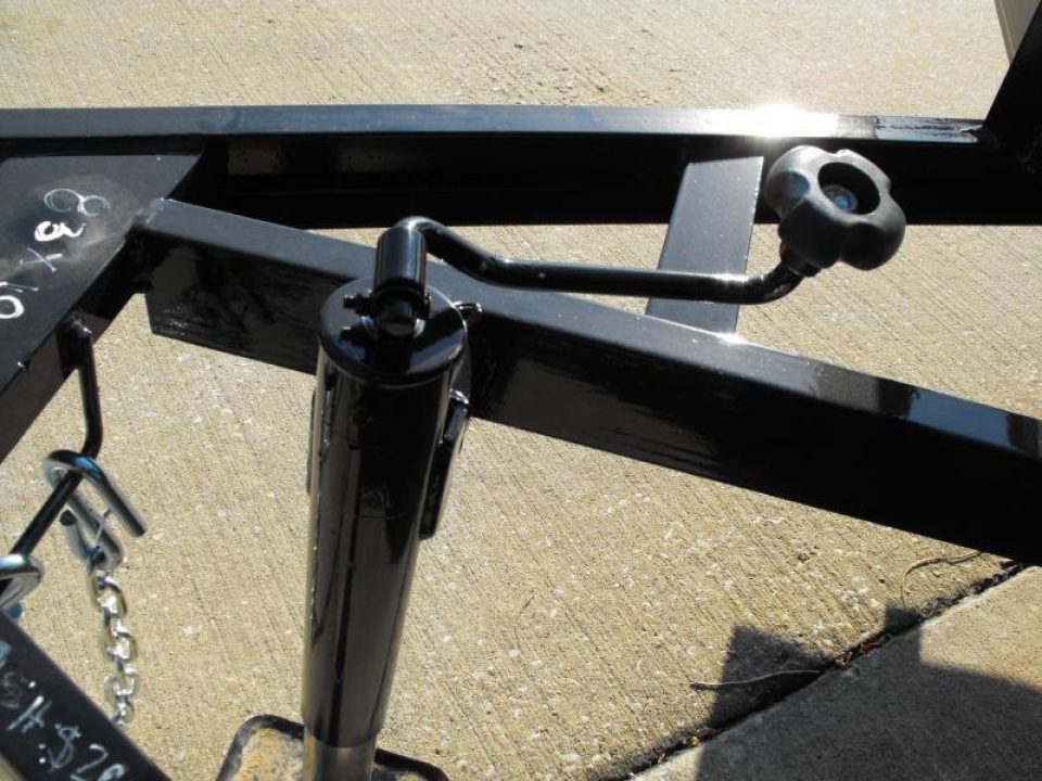 New 83 X 10 Utility Trailer   HD Spring Assisted Ramp Folds Forward and rear for loading