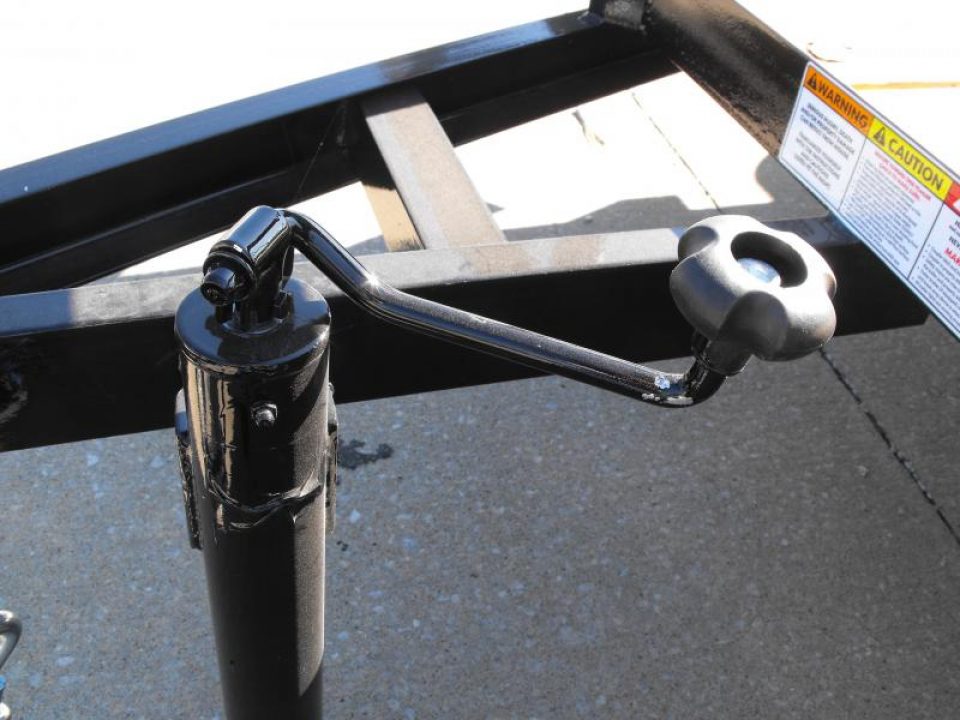 New 77 X 10 Utility Trailer   HD Spring Assisted Ramp