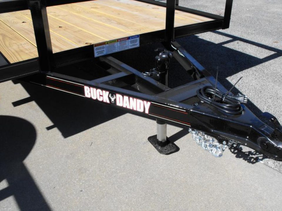 New 77 X 10 Utility Trailer   HD Spring Assisted Ramp
