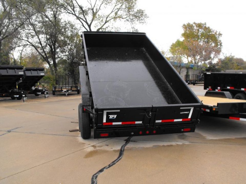 New DUMP TRAILER 7 X 14 DUMP Easy To Load LOW Walls 20" 14K