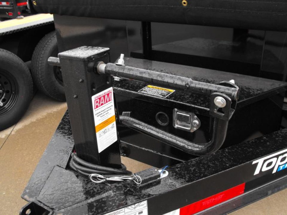 New DUMP TRAILER 7 X 14 DUMP Easy To Load LOW Walls 20" 14K