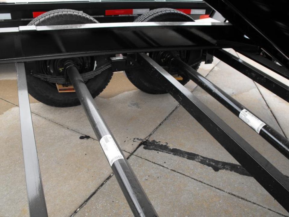 New DUMP TRAILER 7 X 14 DUMP Easy To Load LOW Walls 20" 14K