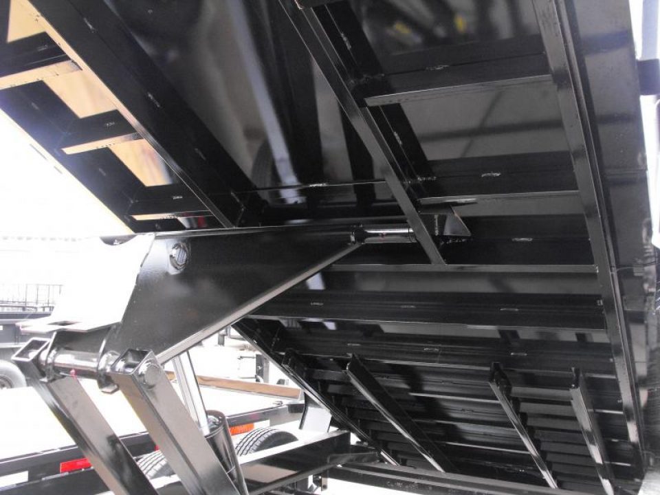 New DUMP TRAILER 7 X 14 DUMP Easy To Load LOW Walls 20" 14K