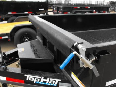 New DUMP TRAILER 7 X 14 DUMP Easy To Load LOW Walls 20" 14K