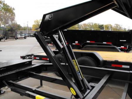 New DUMP TRAILER 7 X 14 DUMP Easy To Load LOW Walls 20" 14K