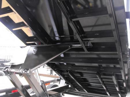 New DUMP TRAILER 7 X 14 DUMP Easy To Load LOW Walls 20" 14K