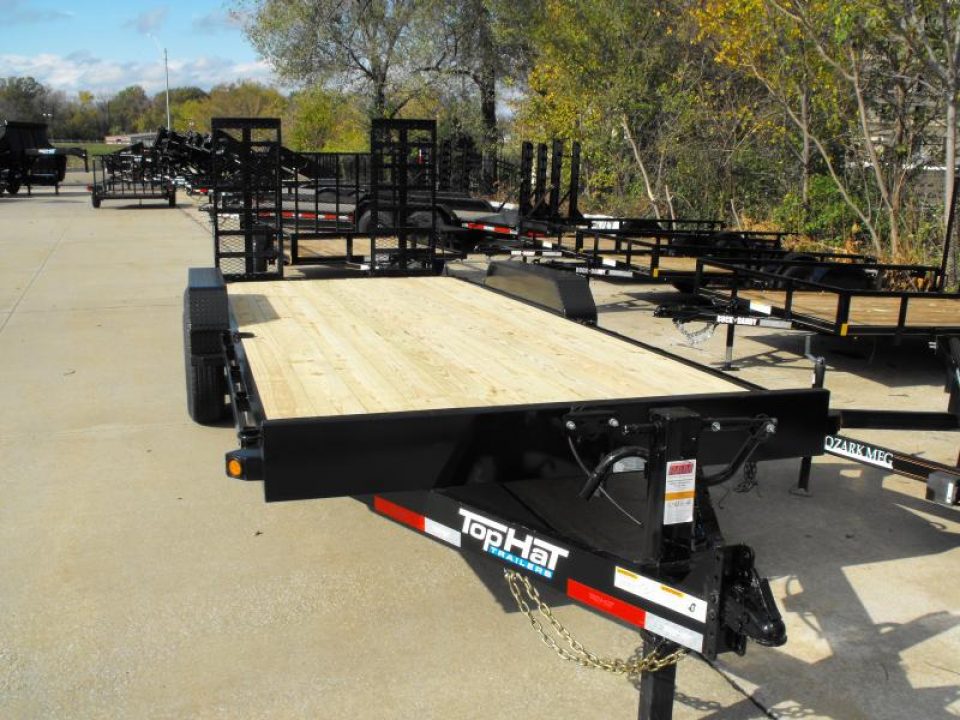 New Equipment Trailer /  83 X 20 Dove Stand Up Ramps  14000 GVWR