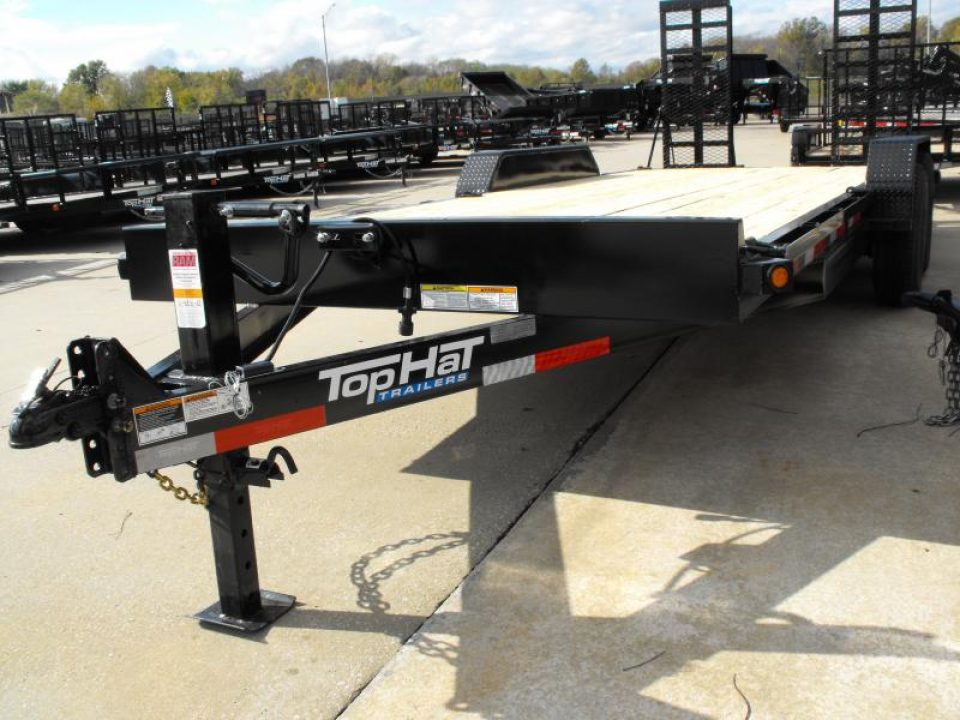 New Equipment Trailer /  83 X 20 Dove Stand Up Ramps  14000 GVWR