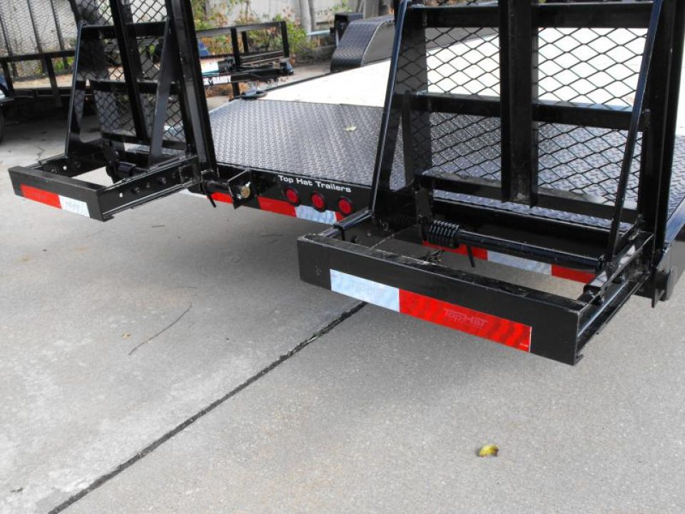 New Equipment Trailer /  83 X 20 Dove Stand Up Ramps  14000 GVWR