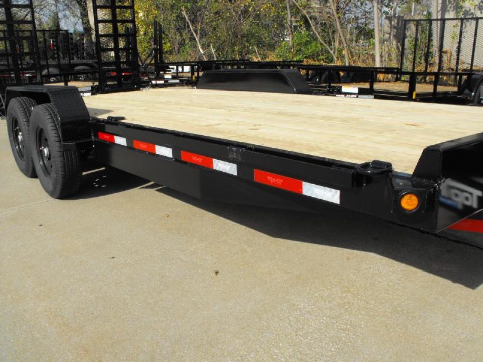 New Equipment Trailer /  83 X 20 Dove Stand Up Ramps  14000 GVWR