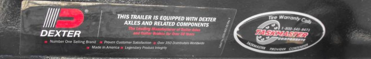 New Equipment Trailer /  83 X 20 Dove Stand Up Ramps  14000 GVWR