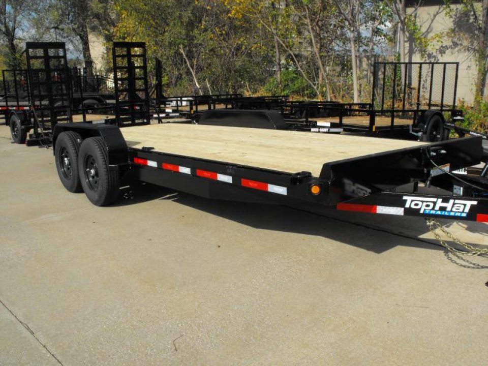New Equipment Trailer /  83 X 20 Dove Stand Up Ramps  14000 GVWR