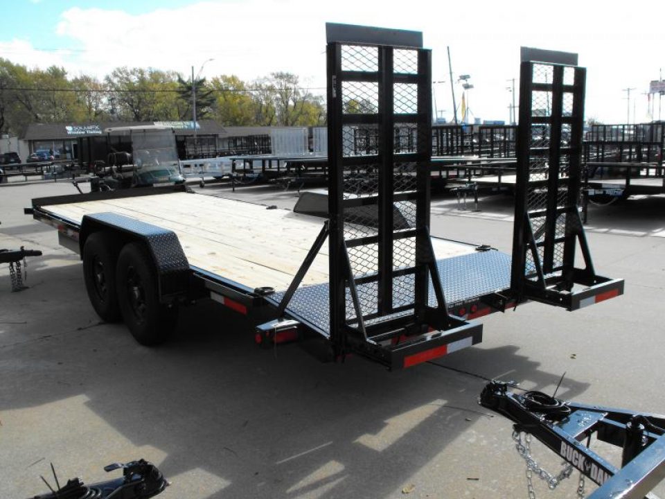 New Equipment Trailer /  83 X 20 Dove Stand Up Ramps  14000 GVWR