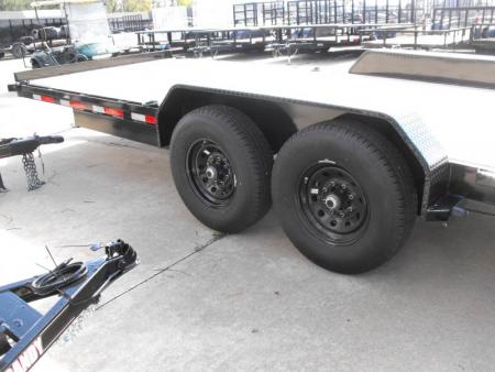 New Equipment Trailer /  83 X 20 Dove Stand Up Ramps  14000 GVWR