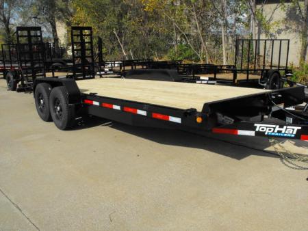 New Equipment Trailer /  83 X 20 Dove Stand Up Ramps  14000 GVWR