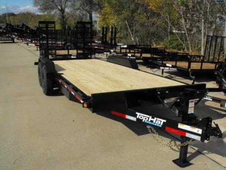 New Equipment Trailer /  83 X 20 Dove Stand Up Ramps  14000 GVWR