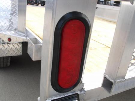 New Aluminum Trailer 83 X 14 Rear Gate  Brakes 7000 Gvwr