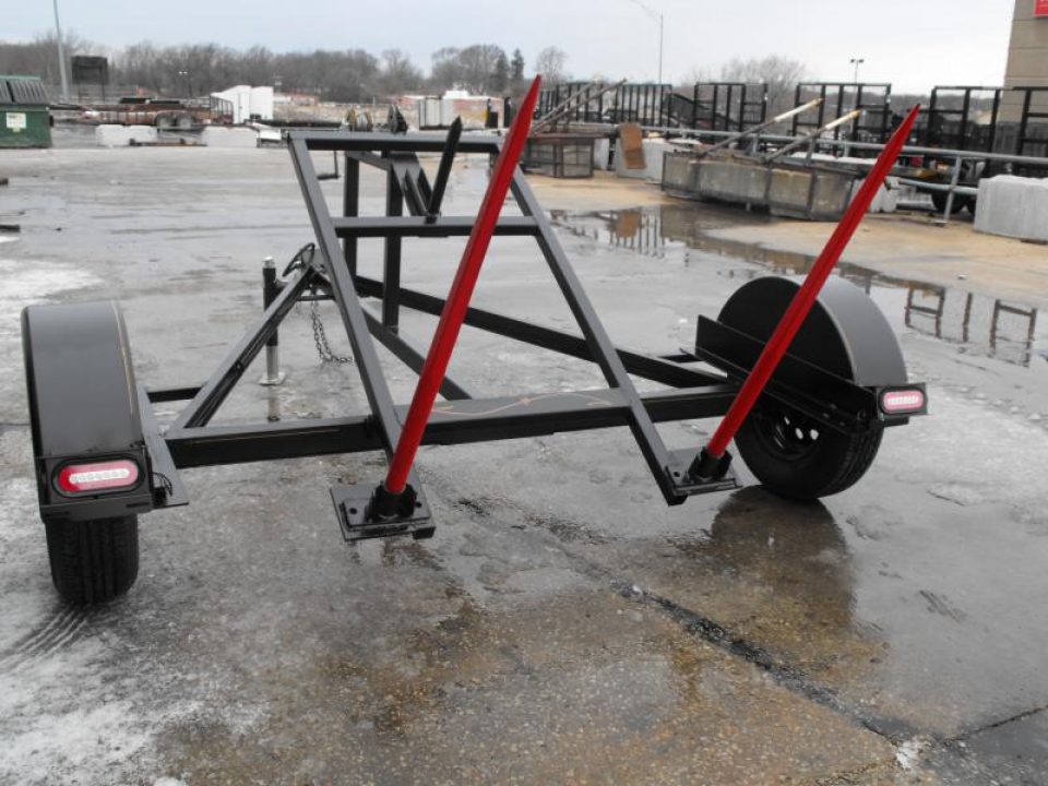 New BALE SPEAR (((    Hay Trailer )))  OFF ROAD USAGE