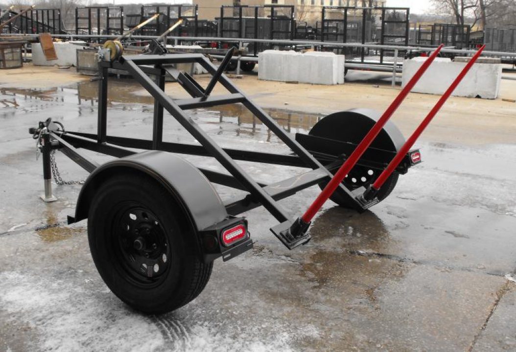 New BALE SPEAR (((    Hay Trailer )))  OFF ROAD USAGE