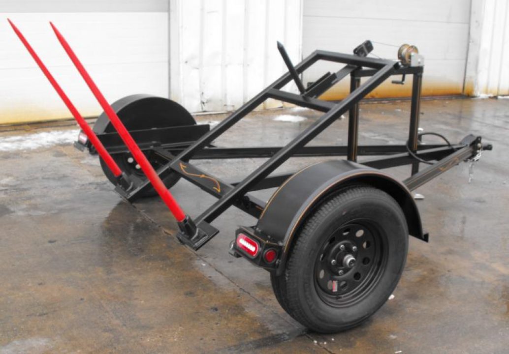 New BALE SPEAR (((    Hay Trailer )))  OFF ROAD USAGE