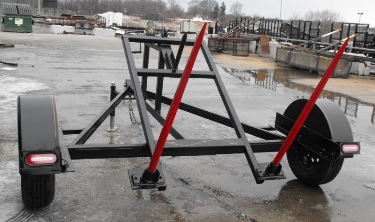 New BALE SPEAR (((    Hay Trailer )))  OFF ROAD USAGE