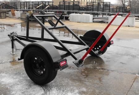 New BALE SPEAR (((    Hay Trailer )))  OFF ROAD USAGE