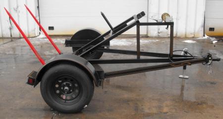 New BALE SPEAR (((    Hay Trailer )))  OFF ROAD USAGE