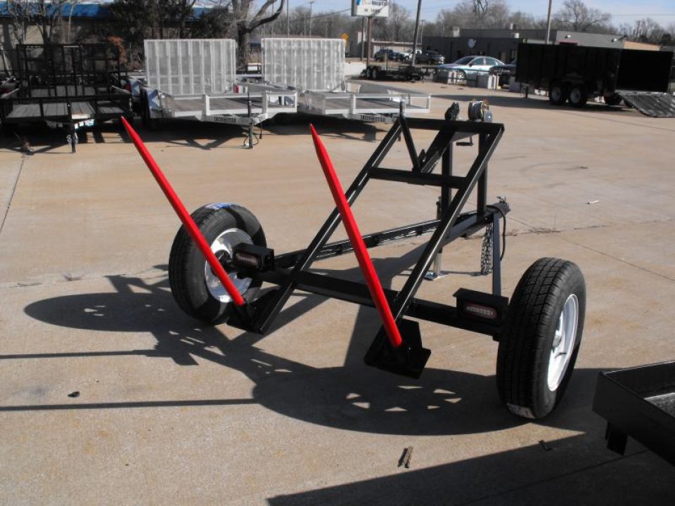 New BALE SPEAR (((    Hay Trailer )))  OFF ROAD USAGE