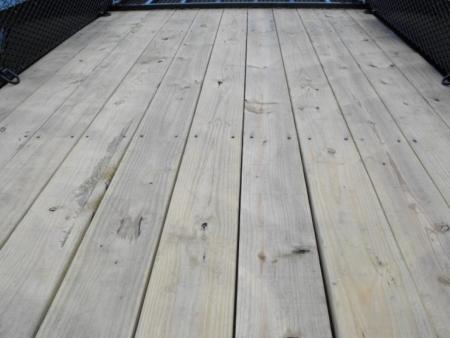 New Hi-Wall Utility Trailer 83 X 16 2' Mesh Sides