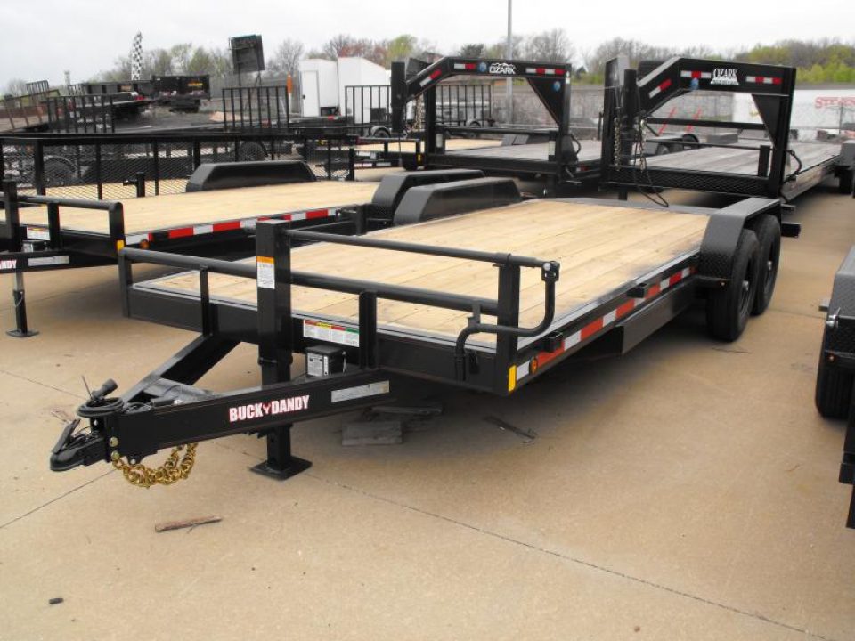 New Equipment Trailer / Car Hauler  83 X 20  (4'Dove )( 5' Slide Out Ramps)(1400 GVWR)