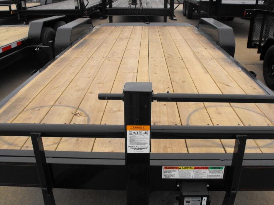 New Equipment Trailer / Car Hauler  83 X 20  (4'Dove )( 5' Slide Out Ramps)(1400 GVWR)