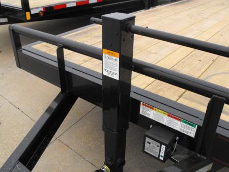 New Equipment Trailer / Car Hauler  83 X 20  (4'Dove )( 5' Slide Out Ramps)(1400 GVWR)