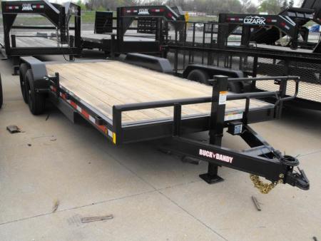 New Equipment Trailer / Car Hauler  83 X 20  (4'Dove )( 5' Slide Out Ramps)(1400 GVWR)