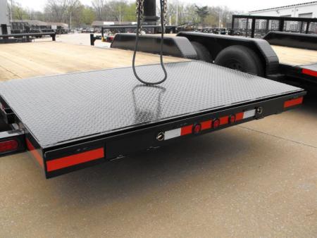 New Equipment Trailer / Car Hauler  83 X 20  (4'Dove )( 5' Slide Out Ramps)(1400 GVWR)