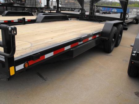 New Equipment Trailer / Car Hauler  83 X 20  (4'Dove )( 5' Slide Out Ramps)(1400 GVWR)