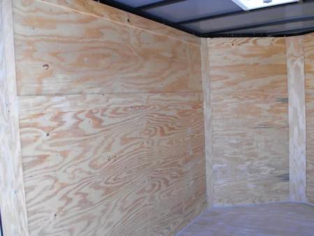 New Huge Sale While They Last  !!!  Enclosed Trailer 6 X 8 Ramp  6' 3"  Interior(( White   In Color  080 Skin))  Tube Construction