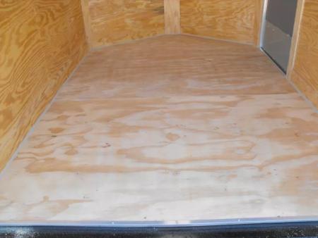 New Huge Sale While They Last  !!!  Enclosed Trailer 6 X 8 Ramp  6' 3"  Interior(( White   In Color  080 Skin))  Tube Construction
