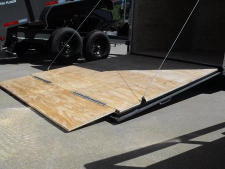 New HUGE SALE WHILE THEY LAST !!!  Enclosed Trailer 6 X 8 Ramp  6' 6"  Interior(( Silver Mist   In Color  080 Skin))  Tube Construction